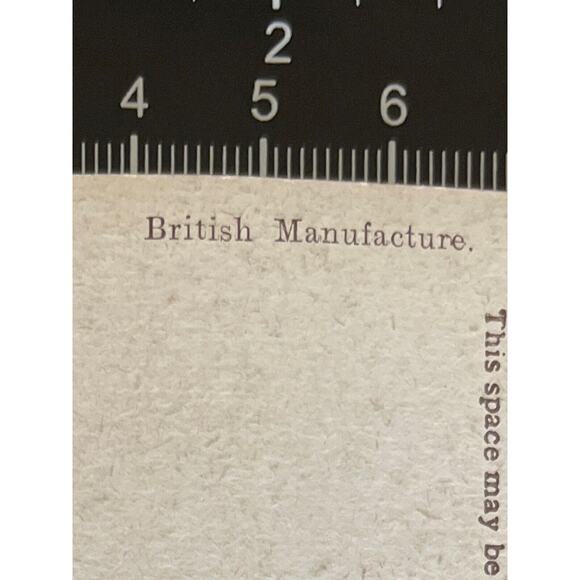 Atq Ephemera Early 1900 Litho Philco Postcards Princes St Edinburgh Hand Colored - Picture 9 of 9